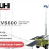 4EVS600 7.5m LED Light Tower from UHI, (4EVS600)