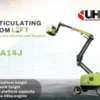 14m Kubota Engine Articulating Boom Lift from Zoomlion, (ZA14J)