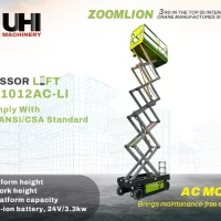 10m electric scissor lift Zoomlion ZS1012AC-LI